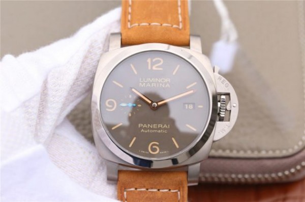 Panerai PAM1351 Titanium ZF Brown Dial Brown Asso Strap P9010