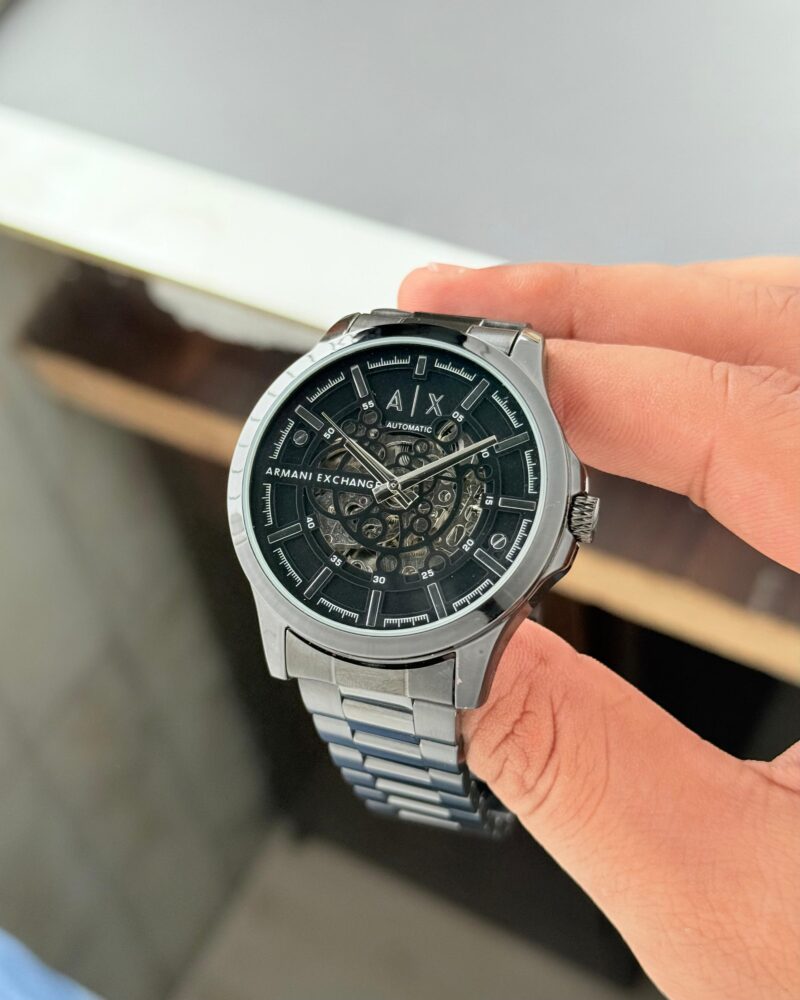 Armani Exchange AX2418 Full Black Automatic Timepiece - gallery