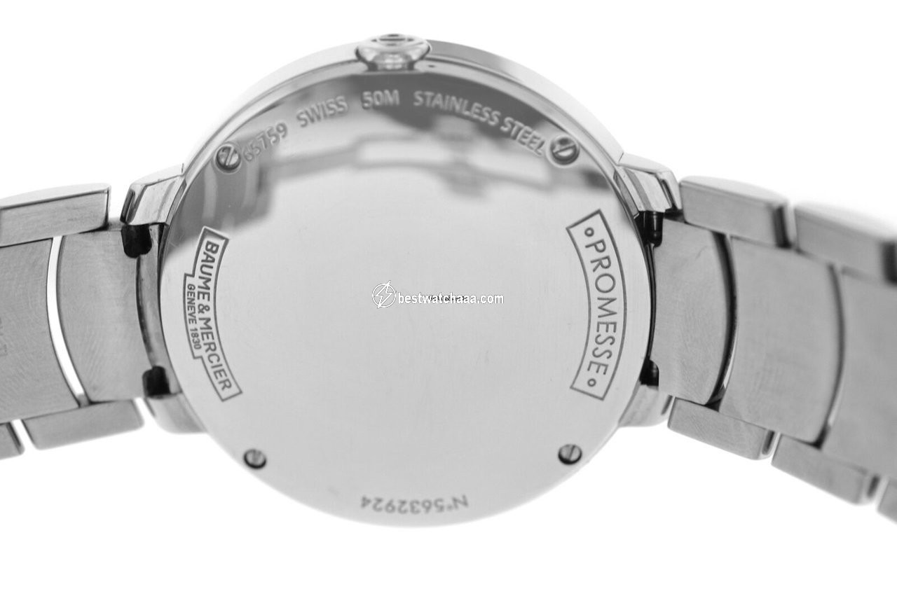 Baume & Mercier Promesse Womens watch Quartz Steel 65759 - gallery