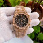 Audemars Piguet Royal Oak Chronograph Rosegold Diamond - gallery
