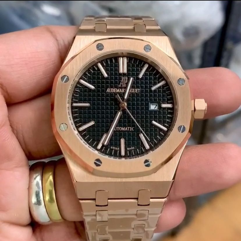 Audemars Piguet Royal Oak Rosegold Dial 43mm  Watch - gallery