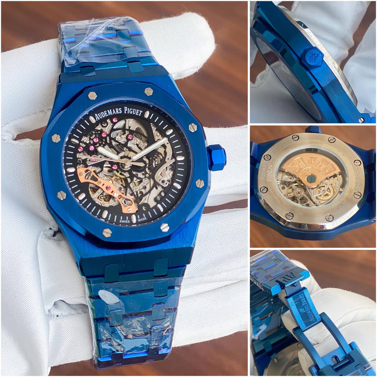 Audemars Piguet Double Balance Wheel Full Blue 41mm  Watch - gallery