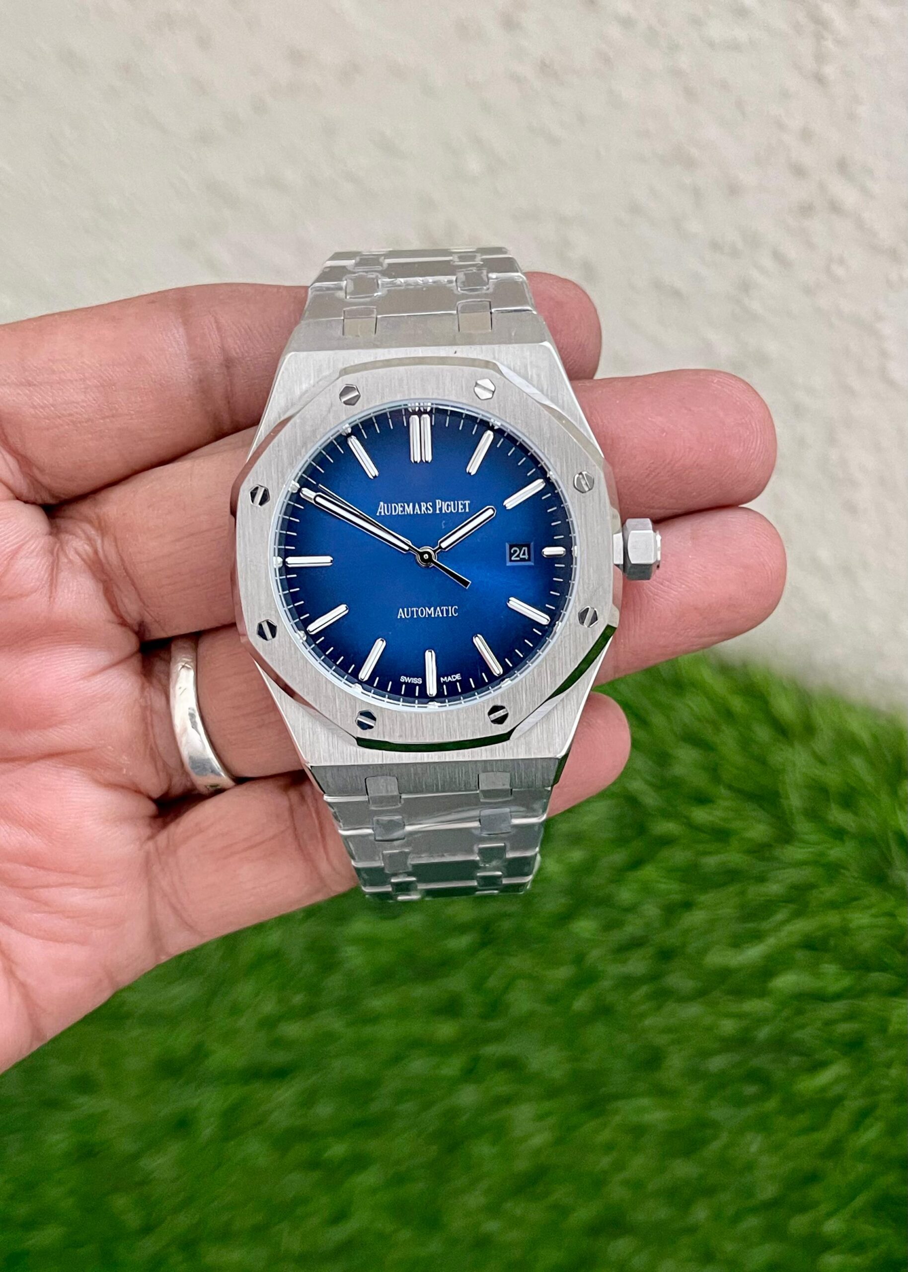 Audemars Piguet Royal Oak Blue  Watch - gallery