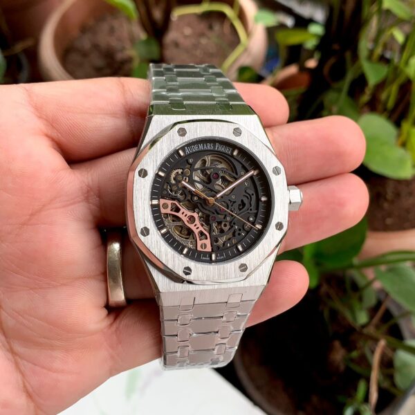 Audemars Piguet Royal Oak Double Balance Silver Salmon Dial - gallery