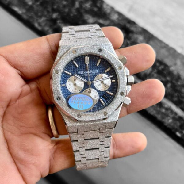 Audemars Piguet Royal Oak Flying Tourbillon Green Diamond Bezel - gallery