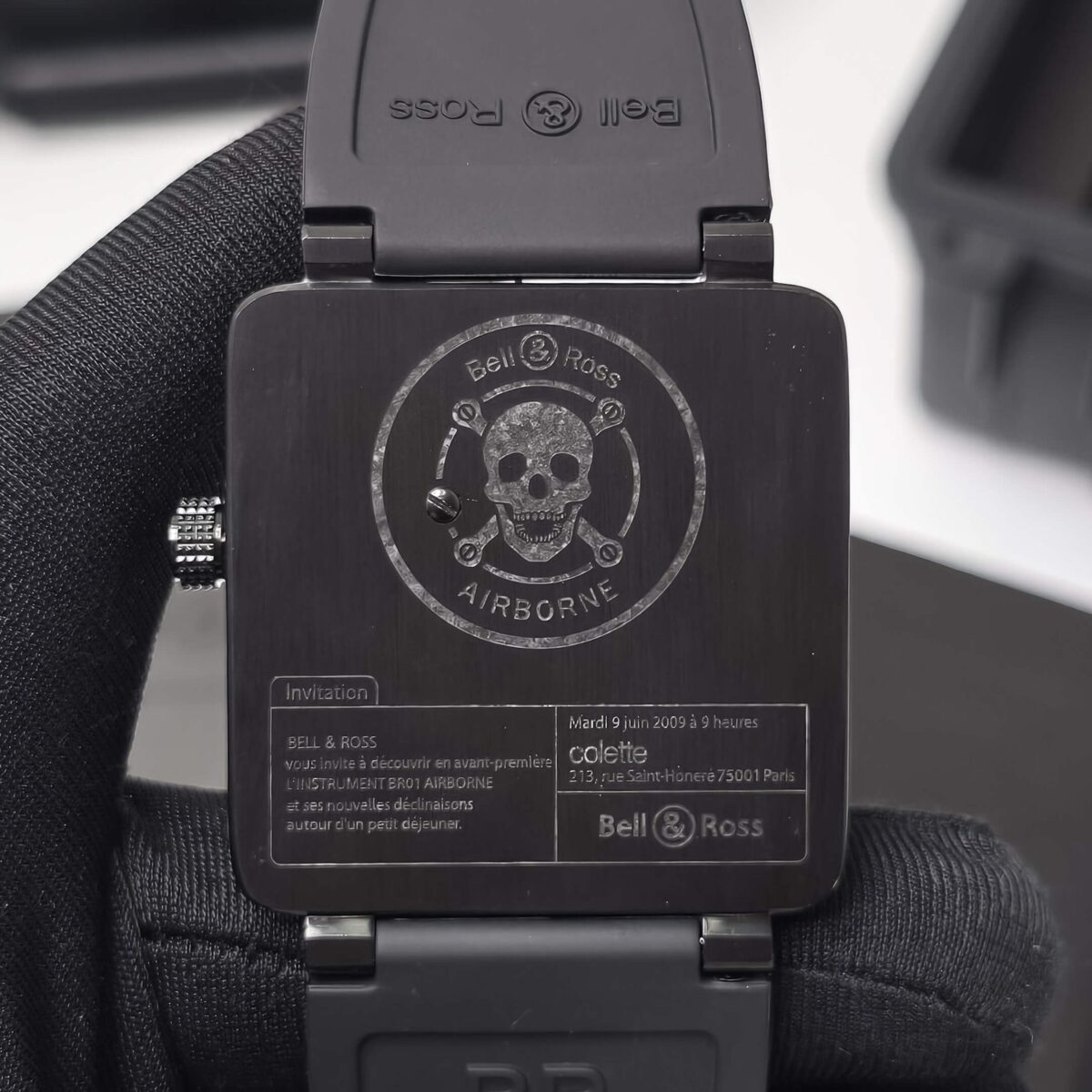 Bell & Ross BR-01 Skull Edition Black 46mm - gallery
