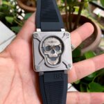 Bell & Ross BR-01 Skull Silver Edition - gallery