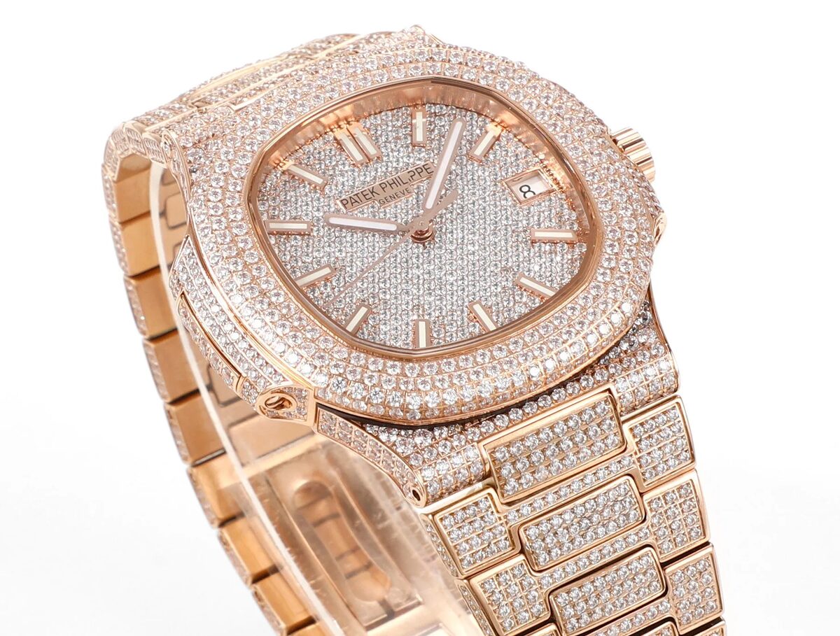 Patek Philippe Rose Gold Diamond Watch - gallery