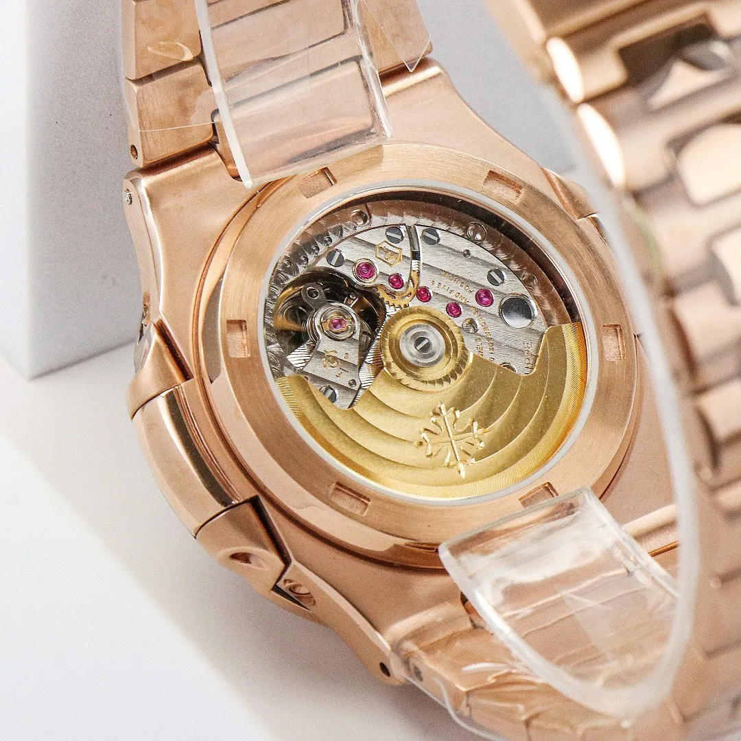Patek Philippe Rose Gold Nautilus Watch - gallery