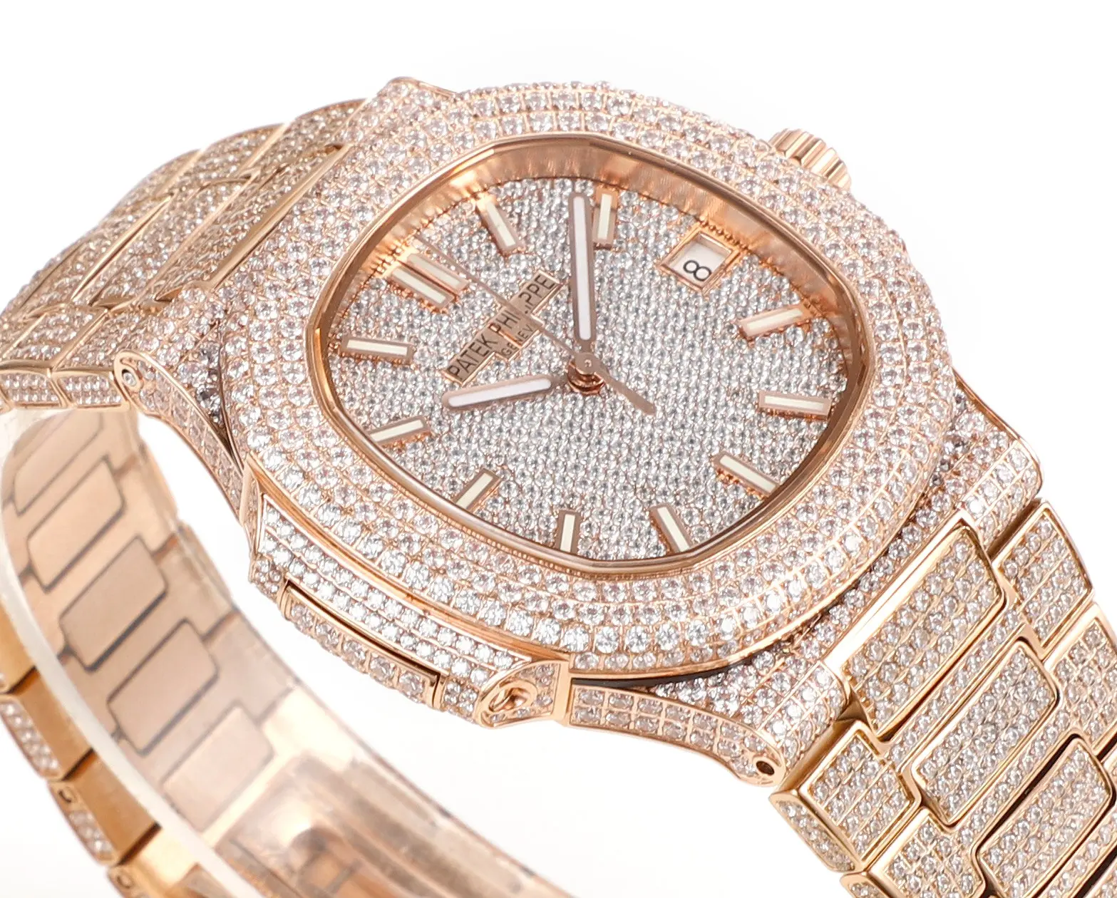 Patek Philippe Nautilus Rose Gold Watch - gallery