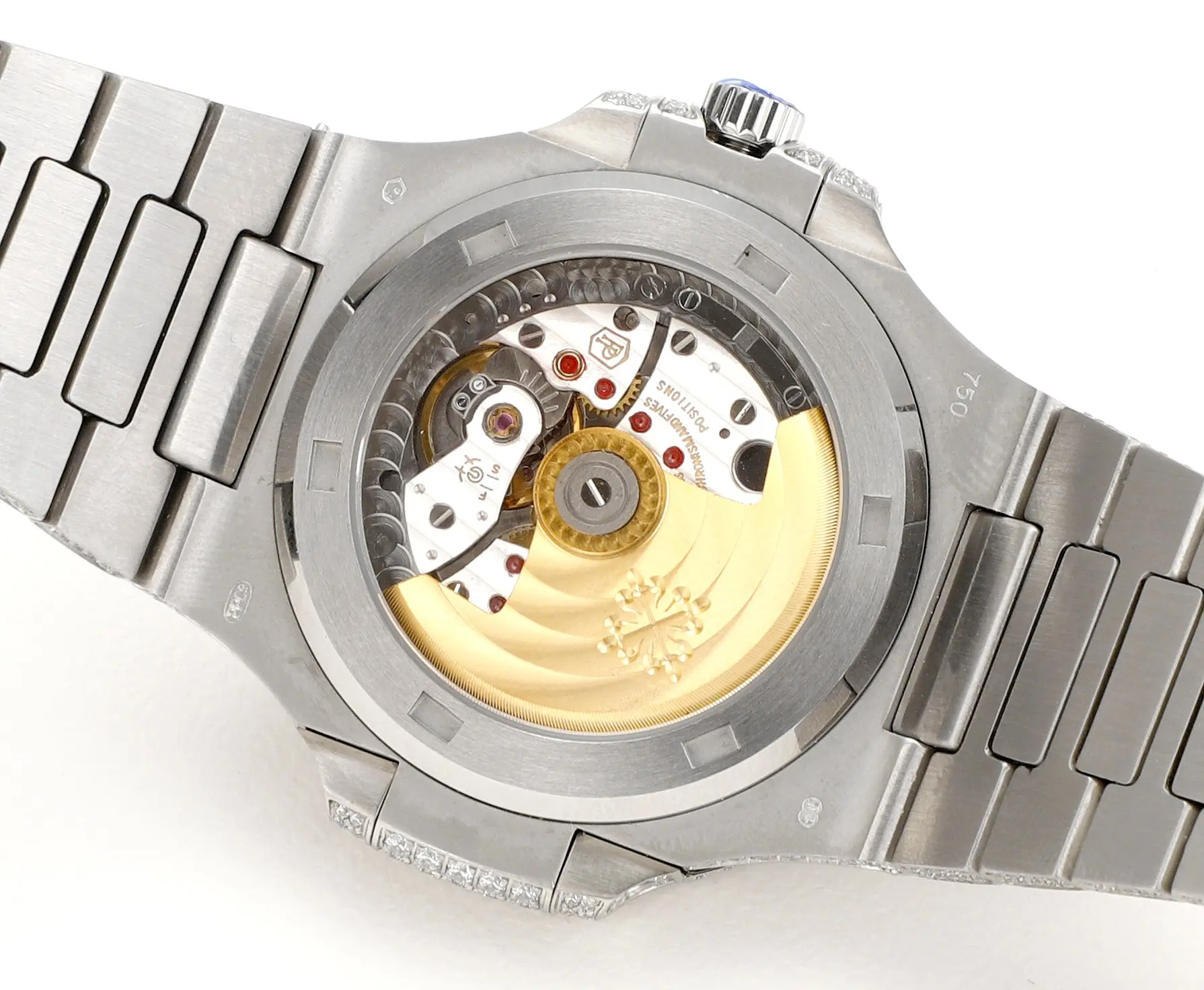 Patek Philippe Nautilus Full Star Watch, Platinum - gallery
