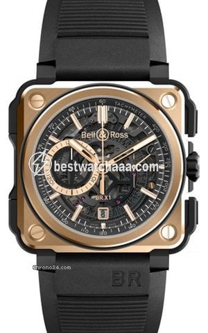 Bell & Ross BR-X1 Mens watch Unisex Automatic Rose gold BRX1-CE-PG