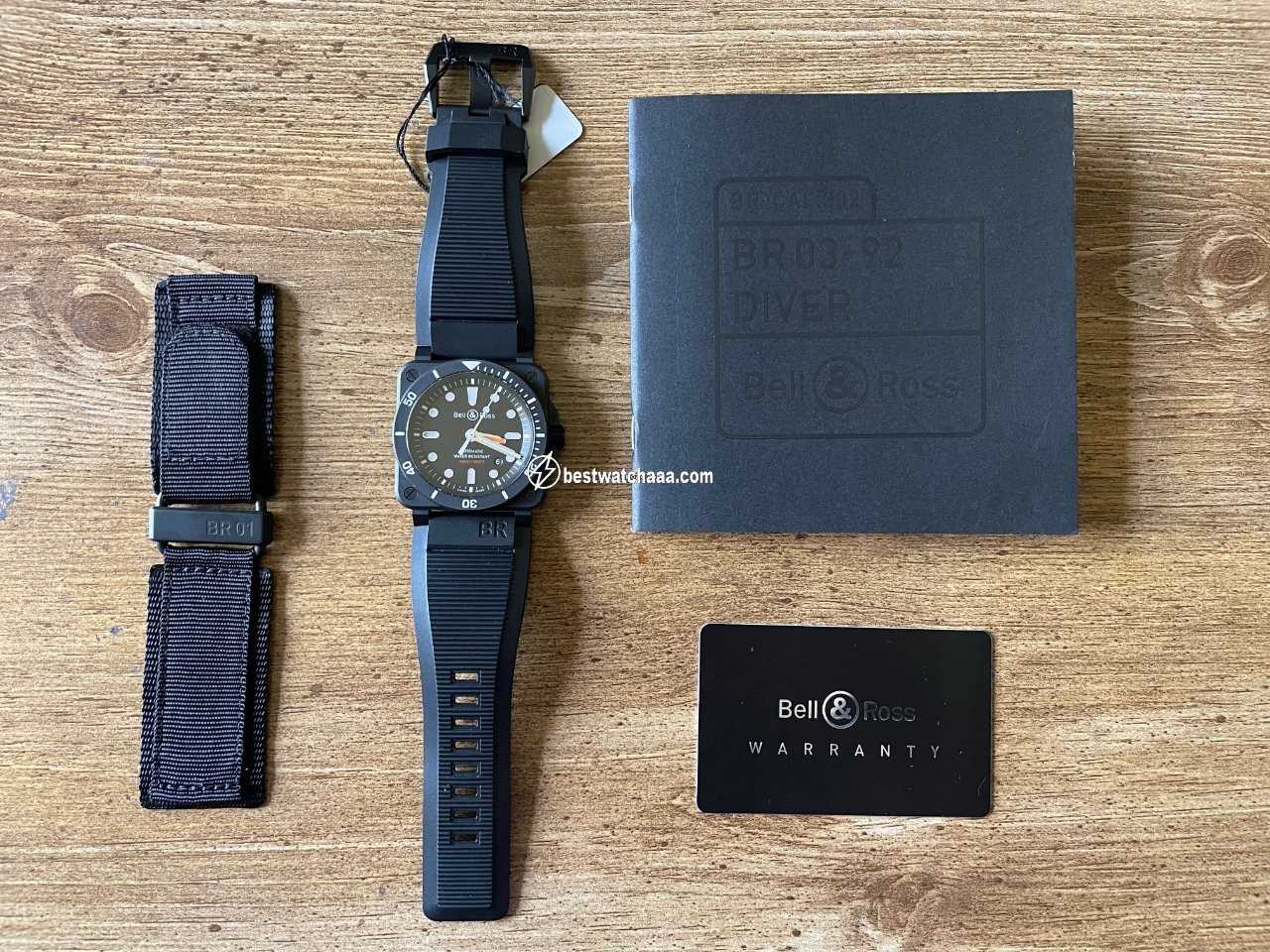 Bell & Ross BR 03-92 Ceramic Mens watch Unisex Automatic Ceramic BR0392-D-BL-CE SRB - gallery