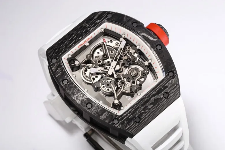Richard Mille RM055 Black Carbon Fiber Watch - gallery