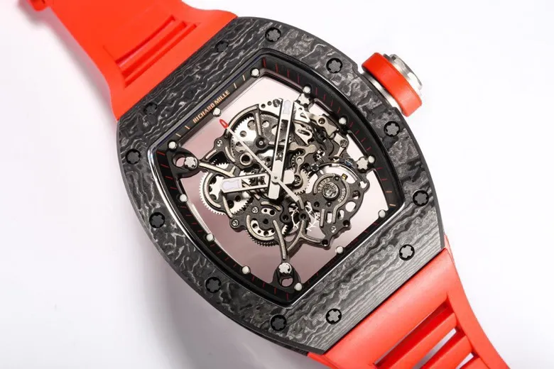 Richard Mille RM055 Red Carbon Fiber Watch - gallery