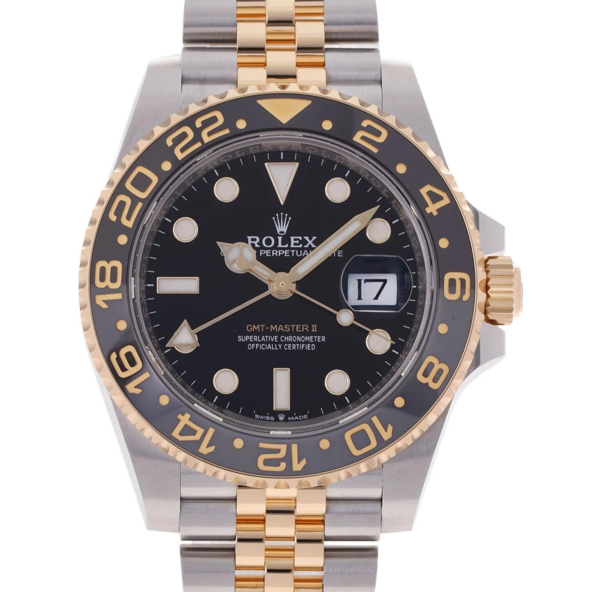 Superclone Rolex GMT-Master II 40 mm Black Dial  Zombie  126713GRNR - gallery