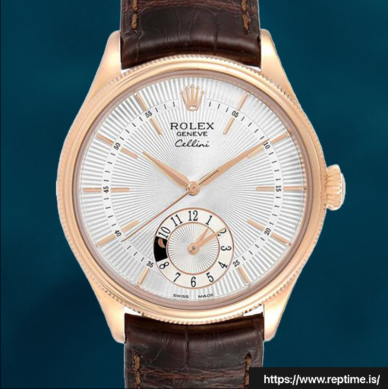 Rolex Cellini 39mm Men’s m50525-0008 Silver Dial - gallery