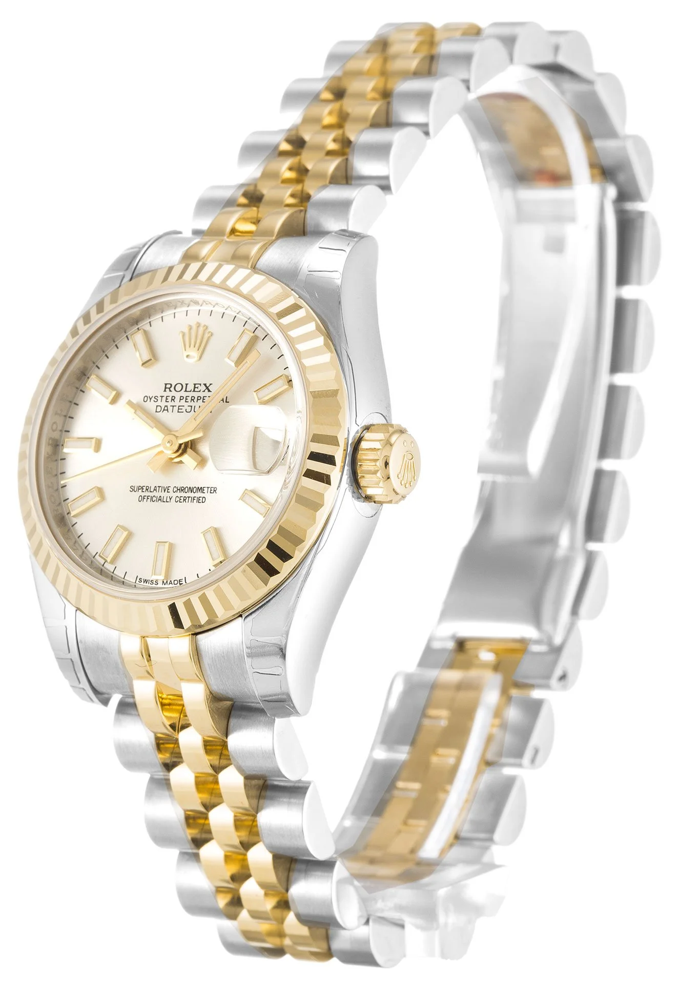 Rolex Lady-Datejust 26mm Silver Dial 179173-2 - gallery