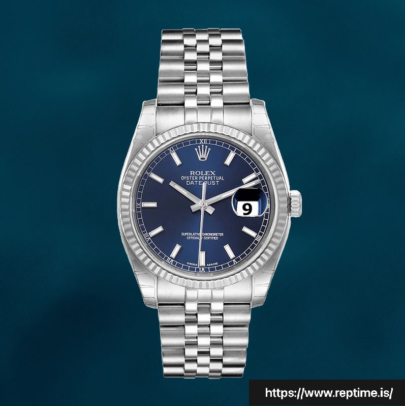 Rolex Datejust 116234BLSJ Men’s 36mm Watch Silver-tone - gallery