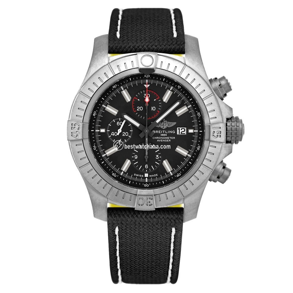 Breitling Super Avenger Mens watch Unisex Automatic Steel A13375101B1X2