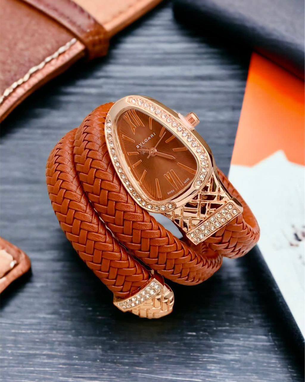 Bvlgari Serpenti Braided Strap Timepiece - gallery