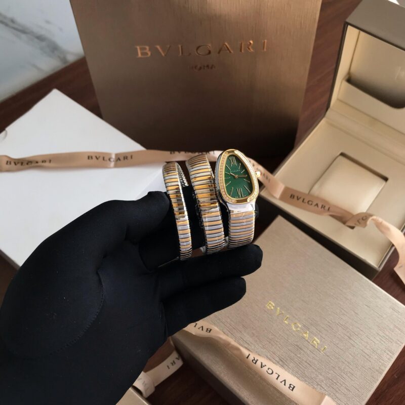 Bvlgari Serpenti Spiga Green Dial 35mm - gallery