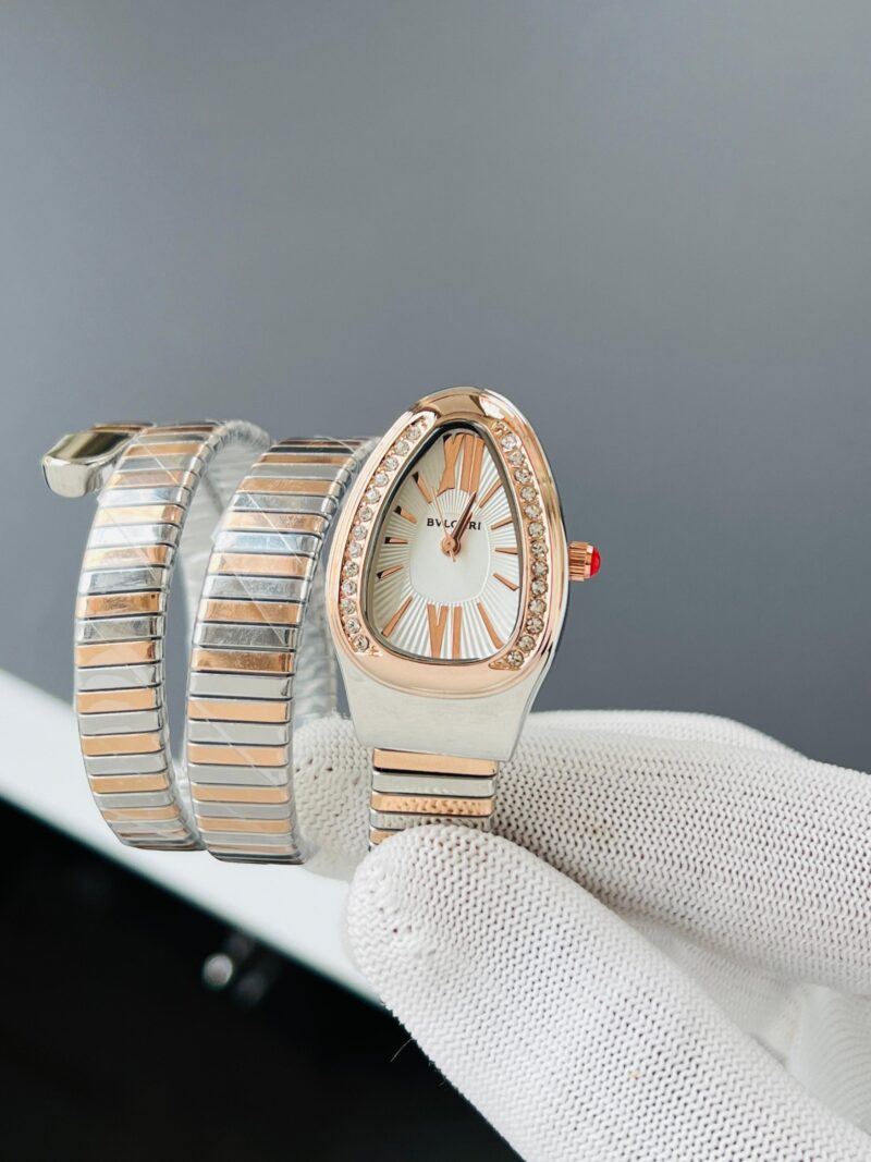 Bvlgari Serpenti Tubogas 103002 Silver Rose Gold - gallery