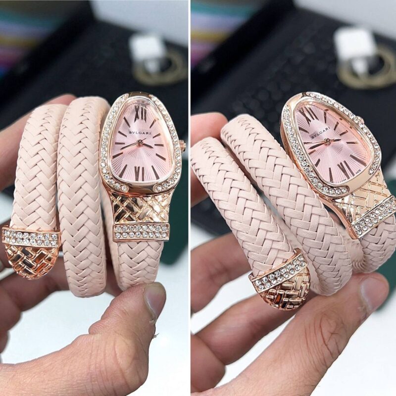 Bvlgari Serpenti Tubogas Rose Gold And Pink - gallery