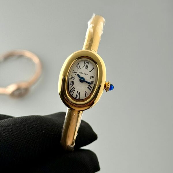 Cartier 21 Must De Cartier Ladies Silver Gold - gallery