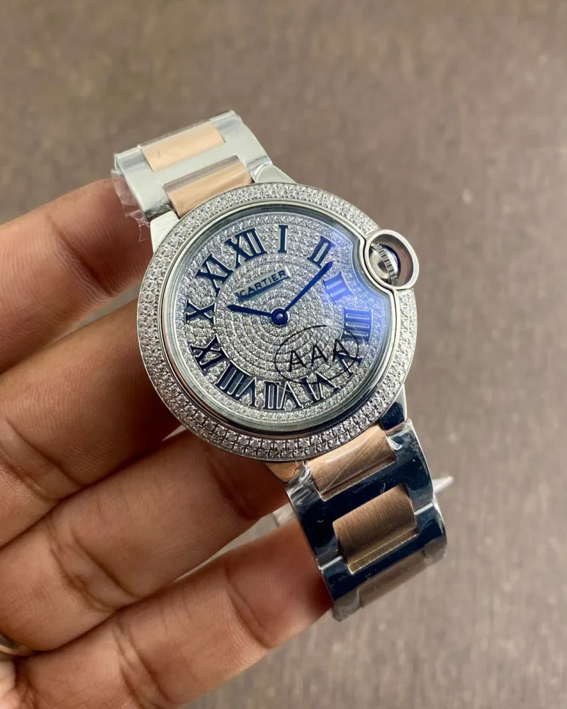 Cartier Ballon Bleu Diamond Dial Semi Eta - gallery