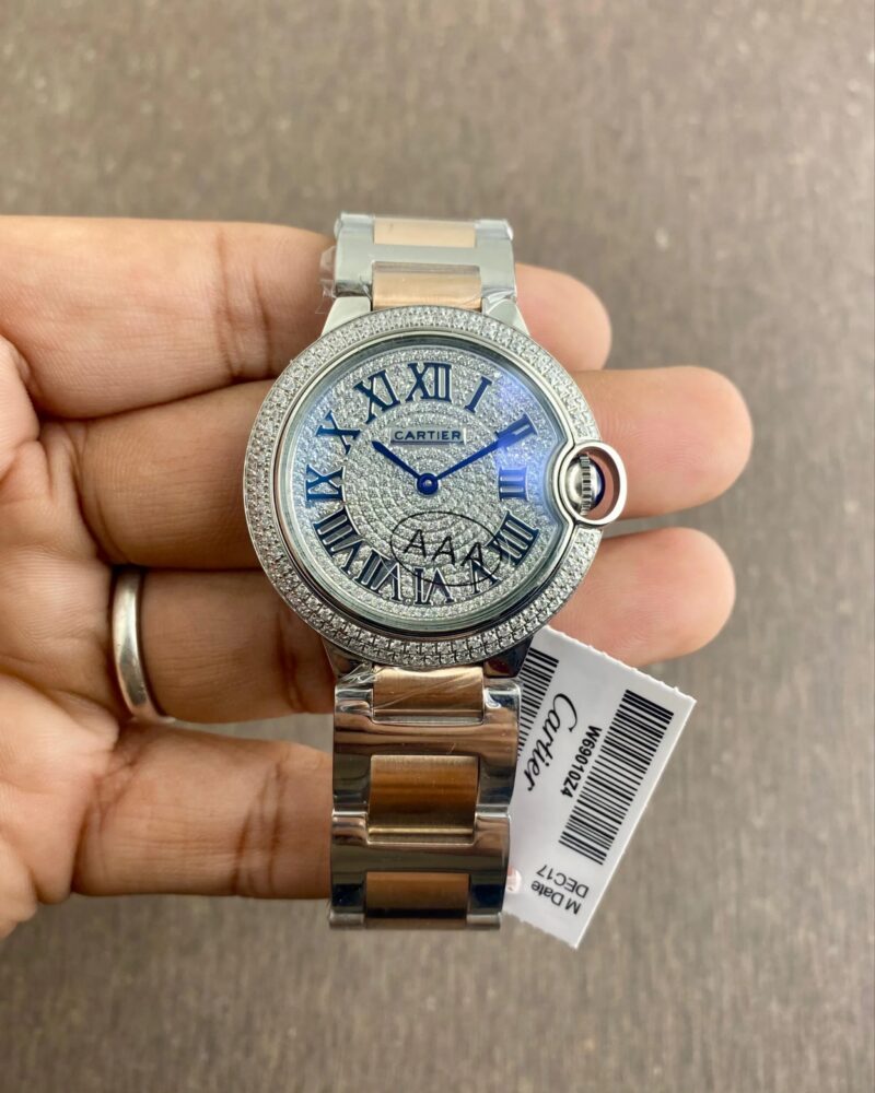 Cartier Ballon Bleu Diamond Dial Semi Eta - gallery