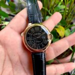 Cartier Ballon Bleu Wgbb0036 Rosegold Black Dial - gallery