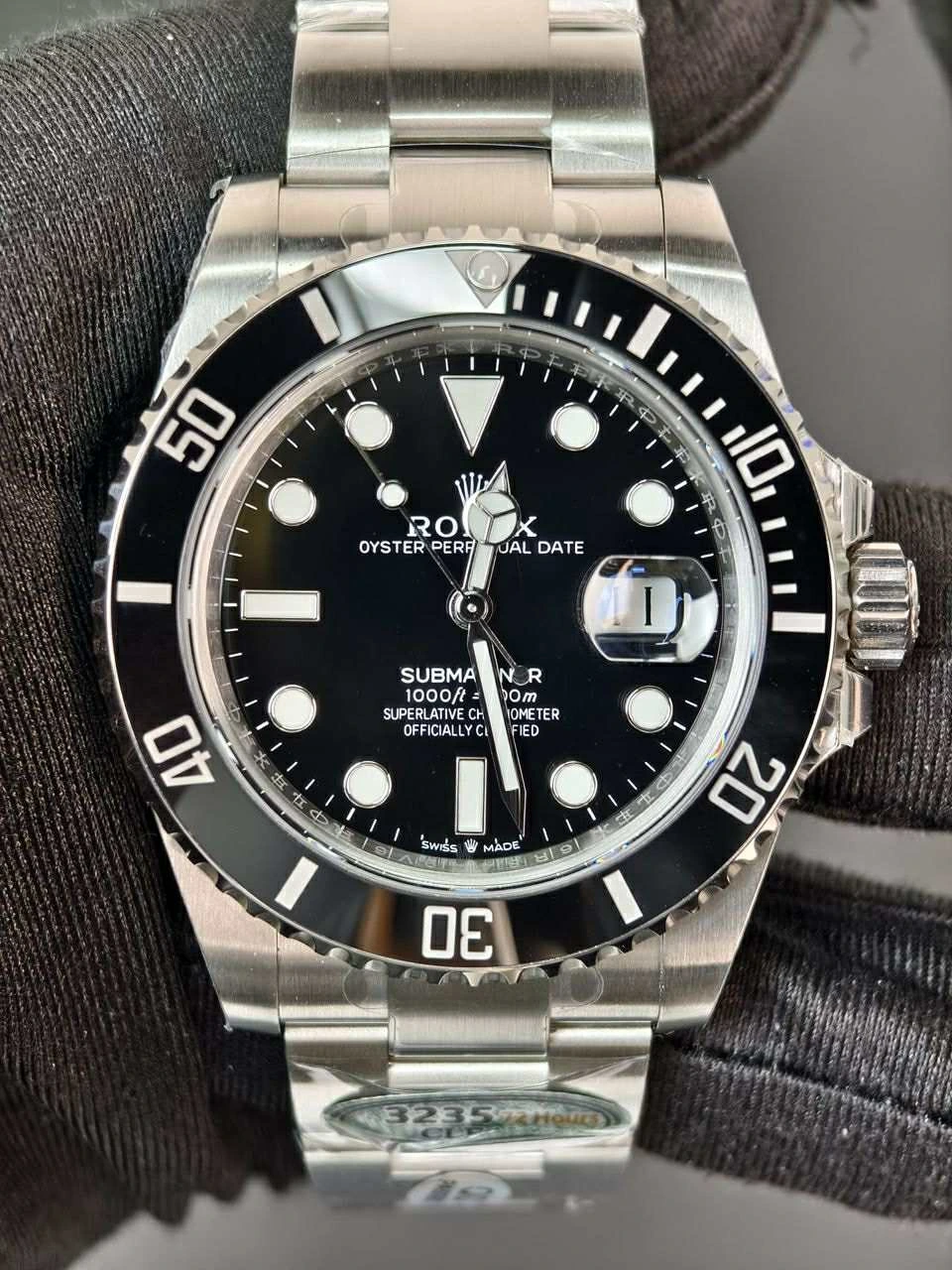 Rolex Submariner Black Dial 126610LN Super Clone 41mm 3235 Movement - gallery
