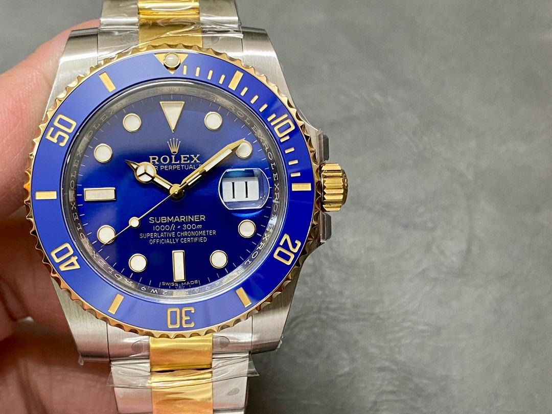 Rolex Submariner Blue Dial 116613LB Super Clone (Hot Item – Best Price) - gallery