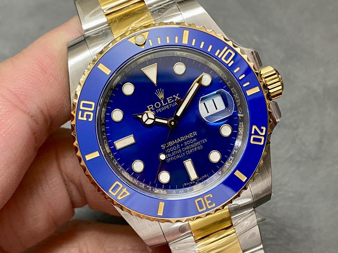 Rolex Submariner Blue Dial 116613LB Super Clone (Hot Item – Best Price) - gallery