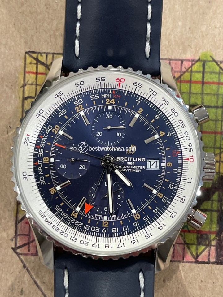 Breitling Navitimer GMT Mens watch Unisex Automatic Steel A24322121C2X1