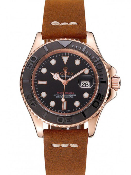Rolex Yacht-Master Super Clone 41mm Black Dial 1453861