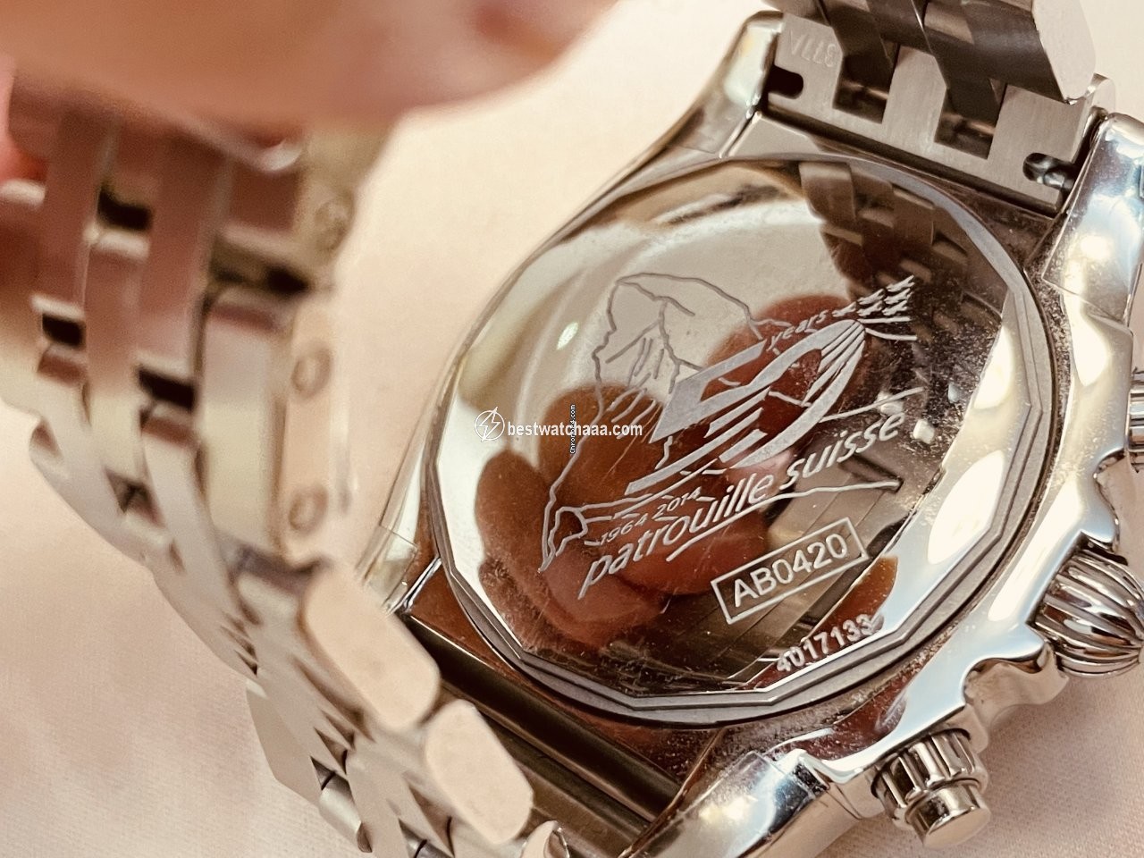Breitling Chronomat 44 GMT Mens watch Unisex Automatic AB04203J BD29 - gallery
