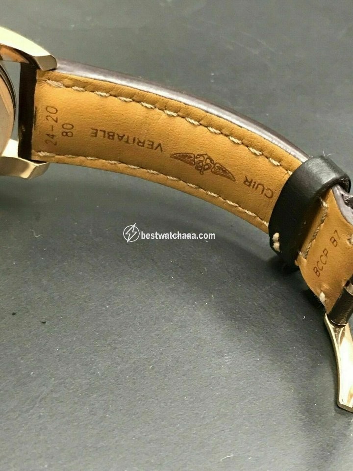 Breitling Transocean Chronograph Unitime Mens watch Unisex Automatic Rose gold RB0510 - gallery