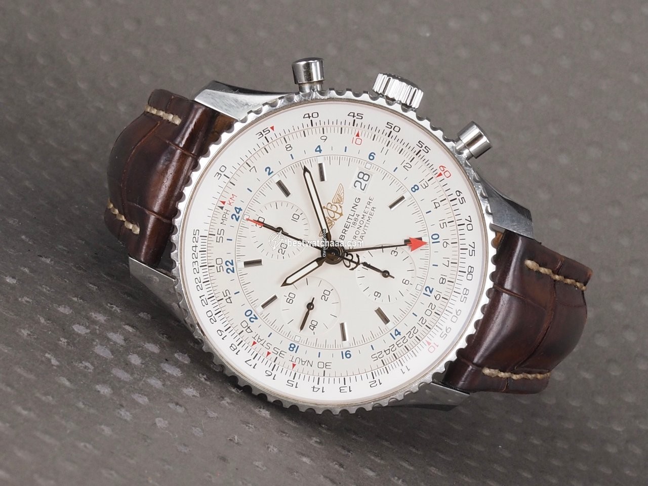 Breitling Navitimer World Mens watch Unisex Automatic Steel A2432212 G571 - gallery