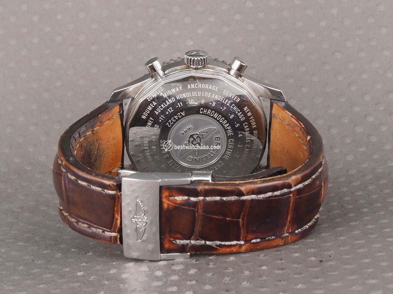 Breitling Navitimer World Mens watch Unisex Automatic Steel A2432212 G571 - gallery