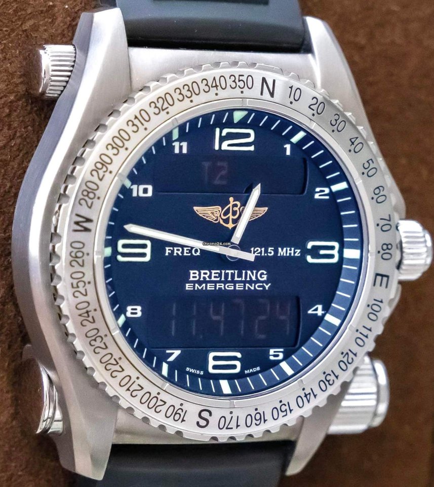 Breitling Emergency Mens watch Unisex Quartz Titanium E7632110 B576 - gallery