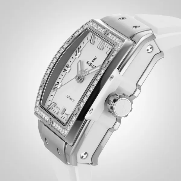 Hublot Spirit Of Big Bang Women Automatic White Rubber Watch 665.NE.2010.RW.1204 - gallery