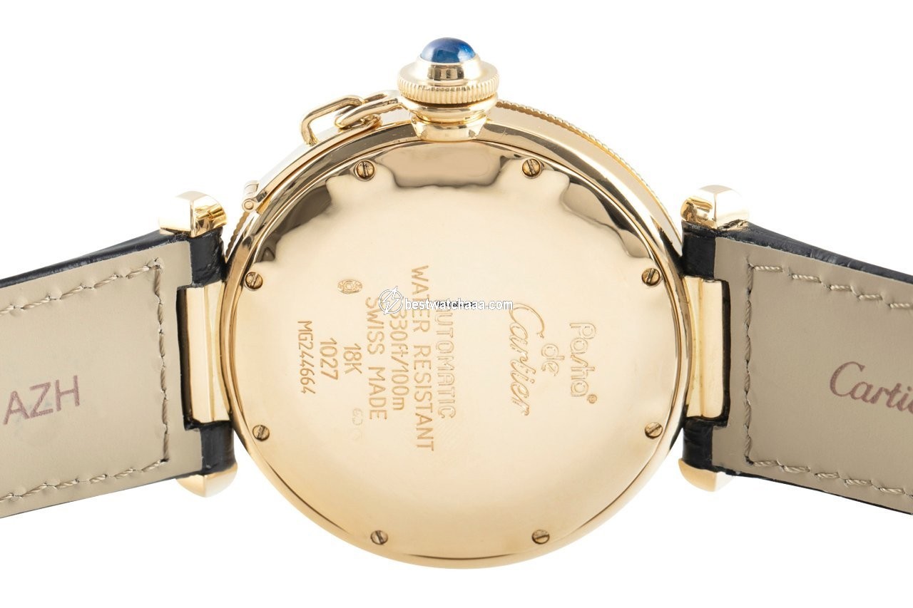 Cartier Pasha Mens watch Unisex Automatic Yellow gold 1027 - gallery