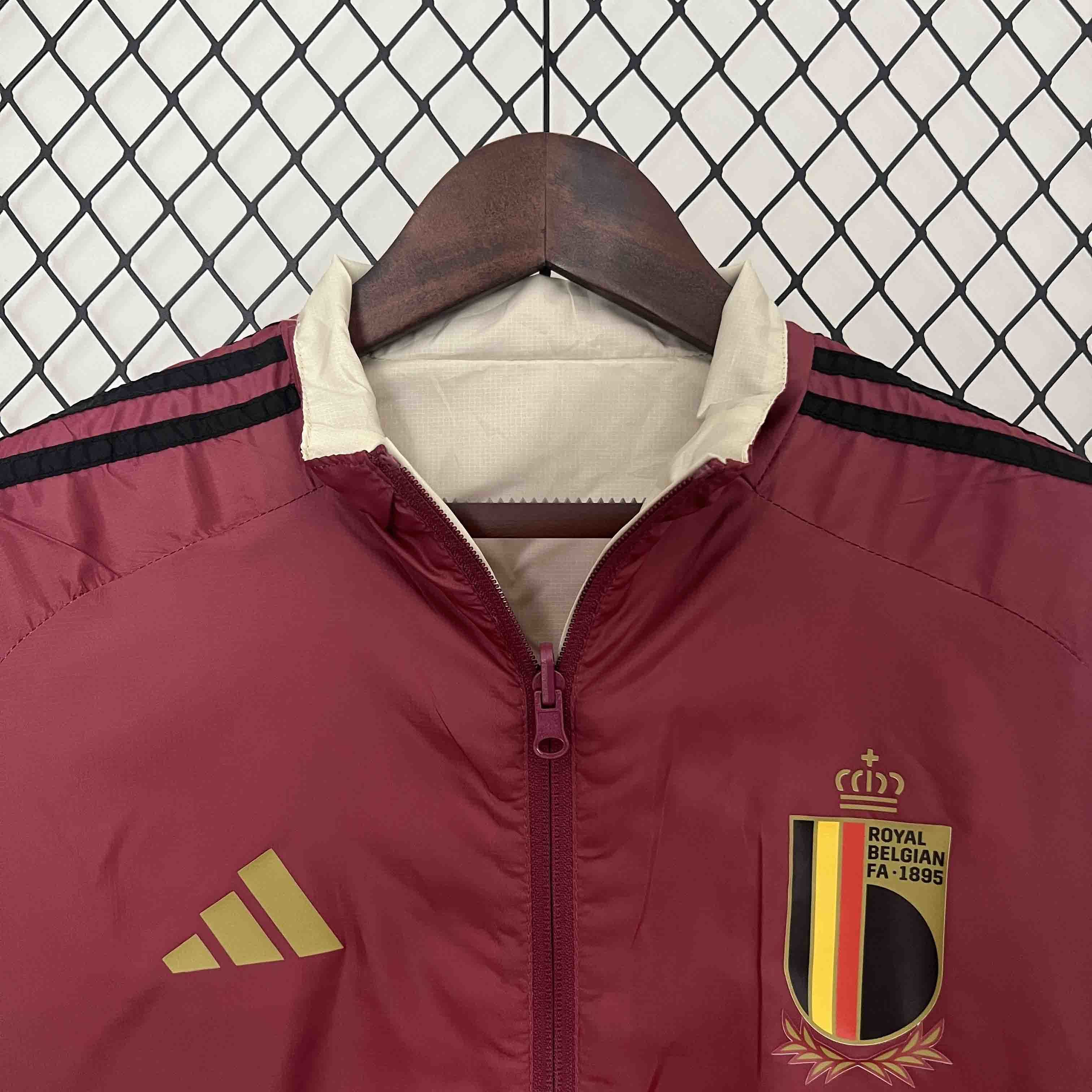 2024 Belgium Reversible Double-Sides Windbreaker Jacket - view 4