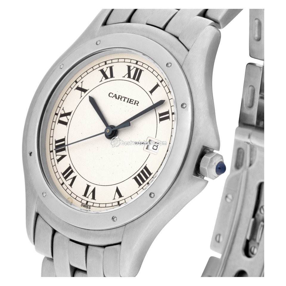 Cartier Cougar Womens watch Quartz Steel W35002F5 - gallery