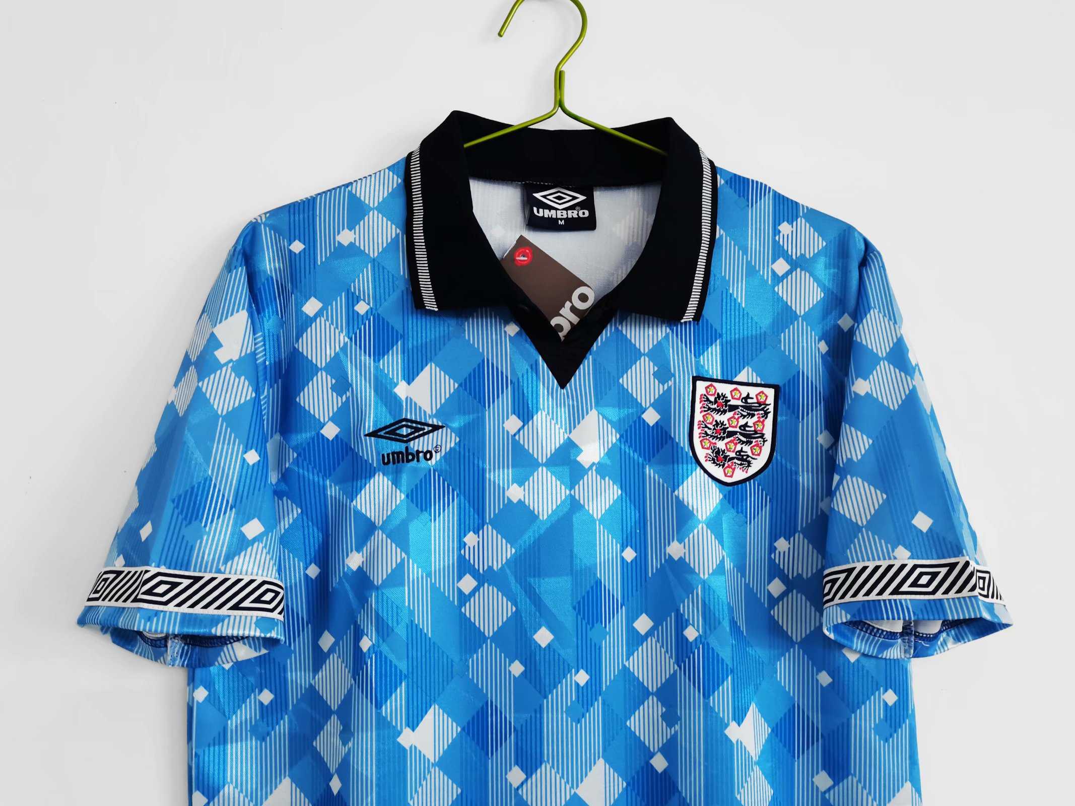 1990 England World Cup Away Retro Jersey - view 6