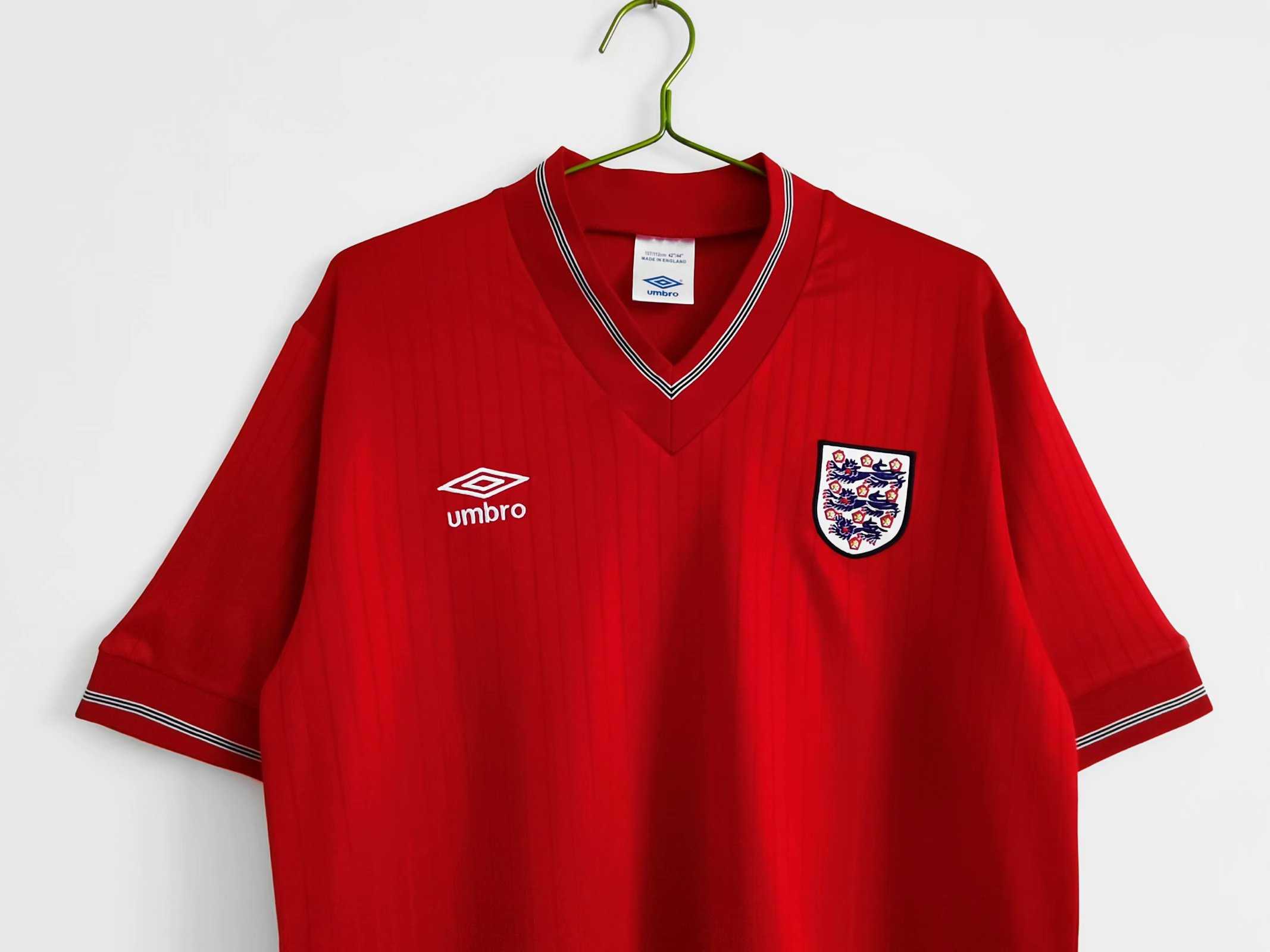 1984/87 England  Away Retro Jersey - view 3
