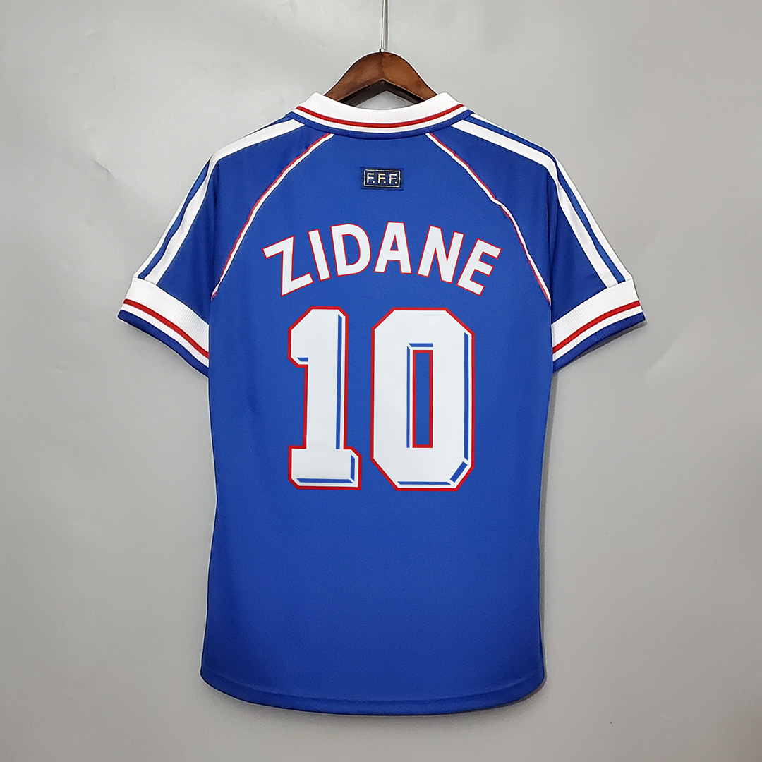 1998 France World Cup Home Retro Jersey - view 11
