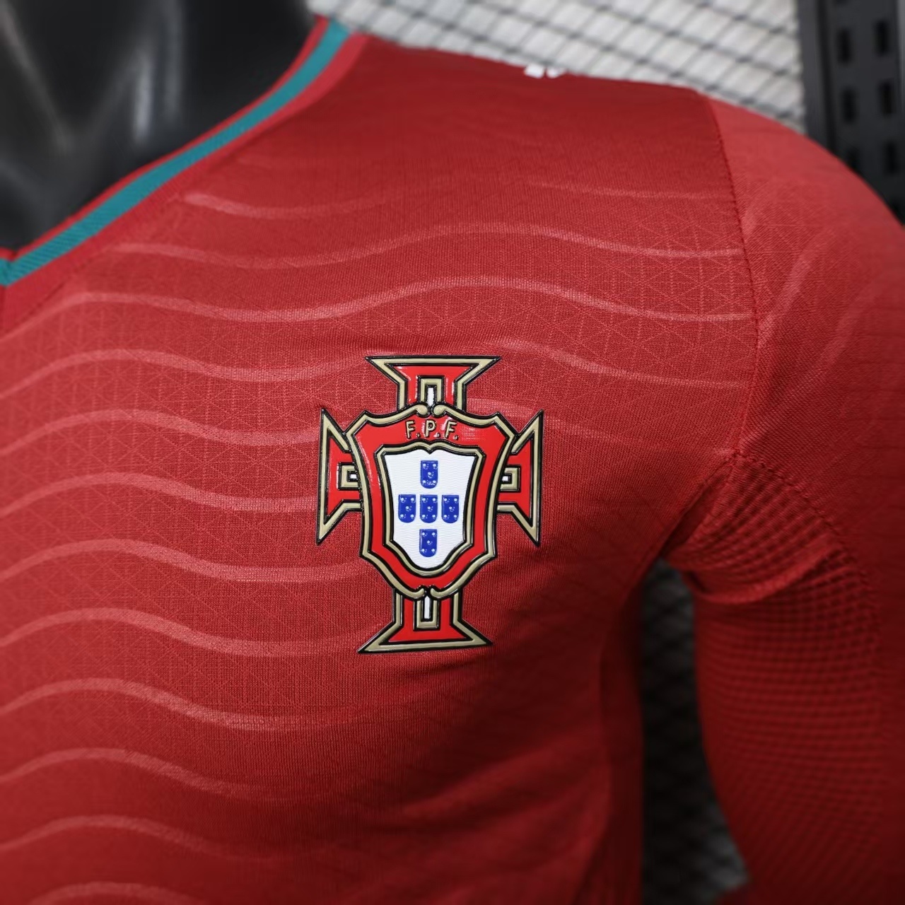 2026 Portugal  Home World Cup Soccer Jersey Player Version Long Sleeve - view 7